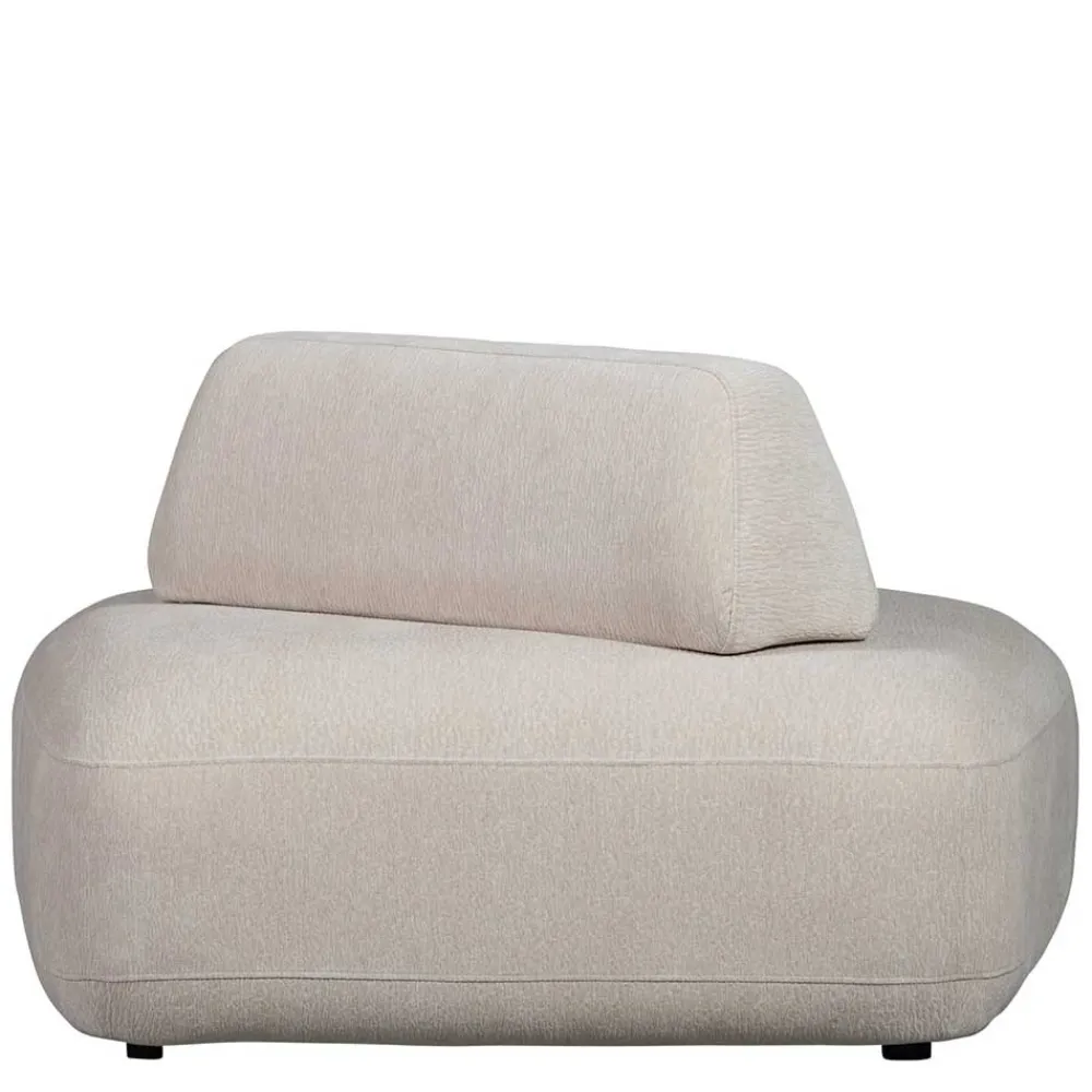 Wohnen Sessel<Skandi Designsessel in Beige Strukturstoff - Samuele