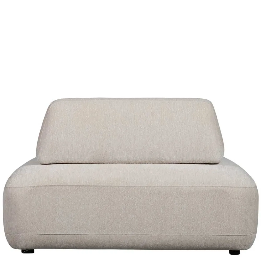 Wohnen Sessel<Skandi Designsessel in Beige Strukturstoff - Samuele
