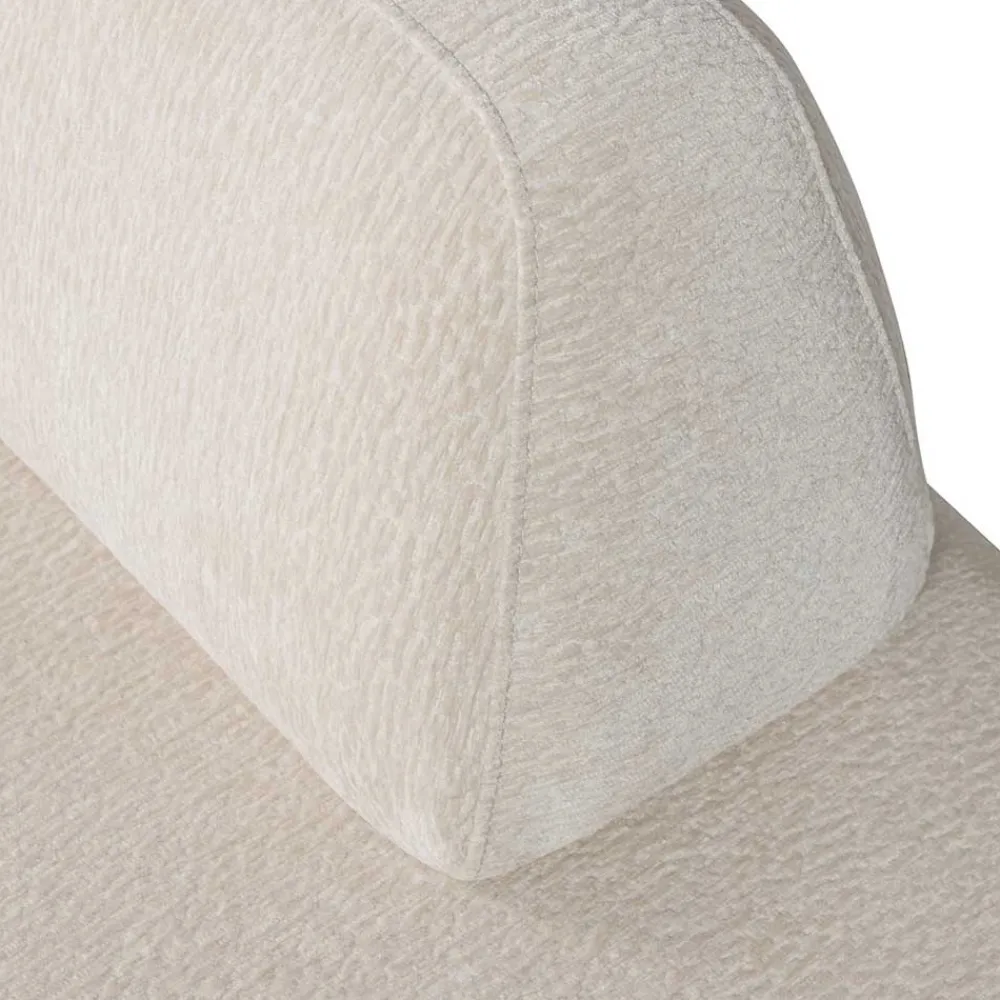 Wohnen Sessel<Skandi Designsessel in Beige Strukturstoff - Samuele