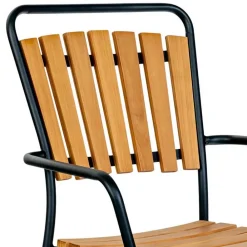 Wohnen Sitzgruppe<Skandi Garten-Essgruppe aus Teak - Farmer (fünfteilig)