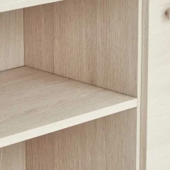 Wohnen Highboards<Skandi Highboard in Eiche Weiß - Lametla