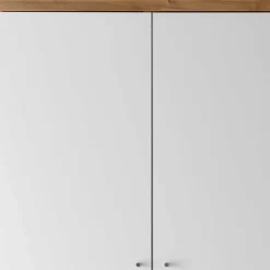 Wohnen Kleiderschränke<Skandi Kleiderschrank in Weiß & Eiche - Cablos