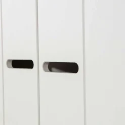 Wohnen Kleiderschränke|Schränke<Skandi Kleiderschrank in Weiß - Mattressa I