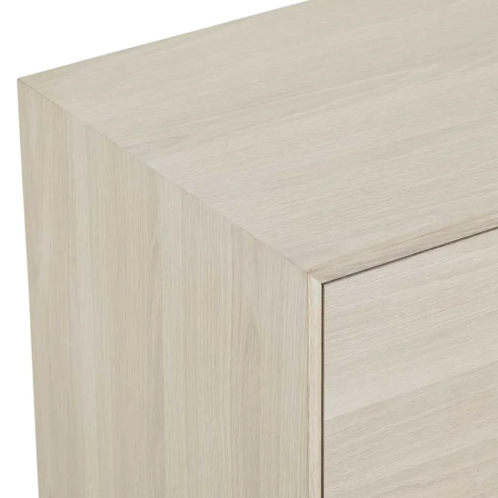 Wohnen Sideboards<Skandi Kombi-Kommode in Eiche Weiß - Lametla