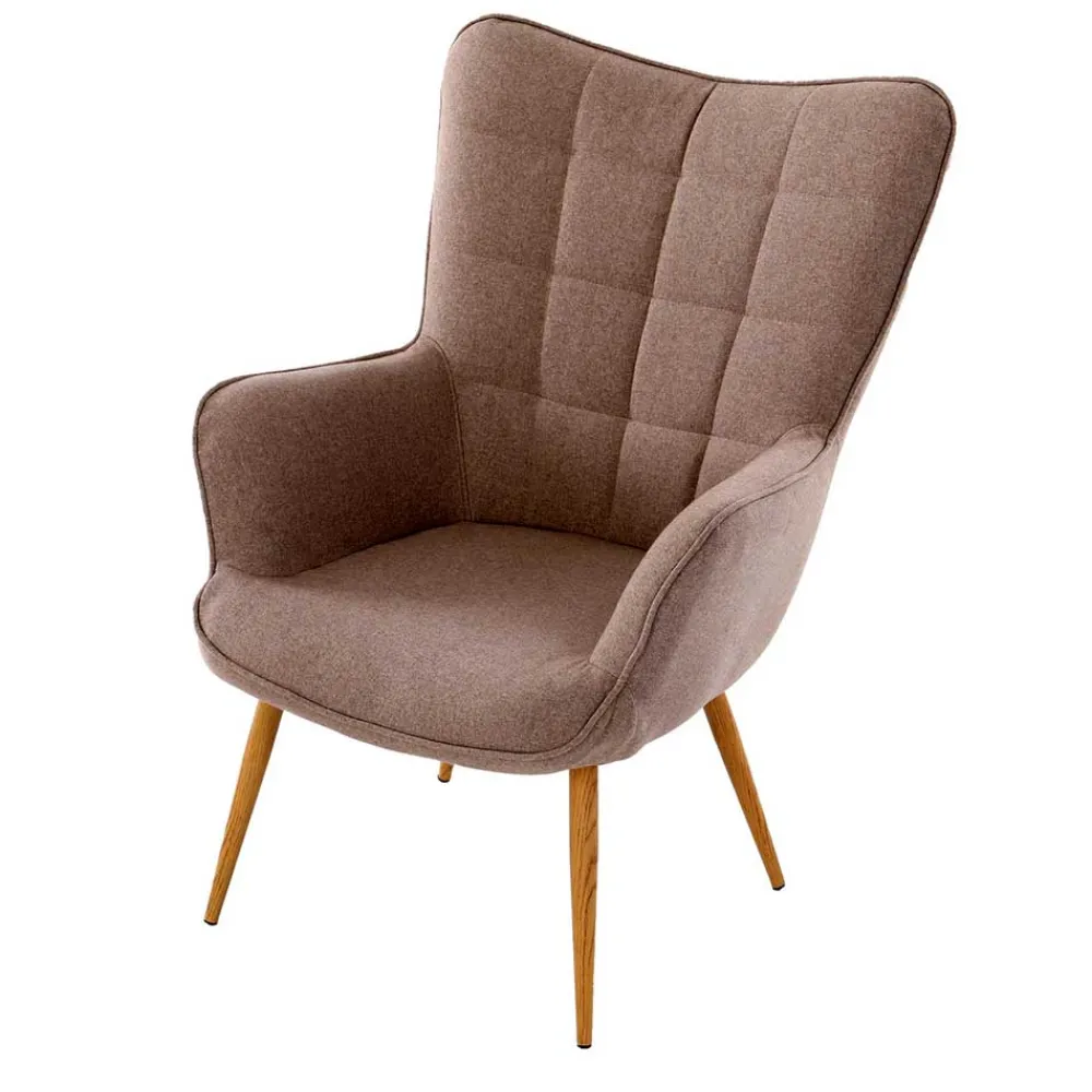 Wohnen Sessel<Skandi Polstersessel in Beige - Trees