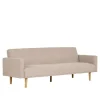 Wohnen Betten<Skandi Schlafsofa in Beigegrau - Anhora