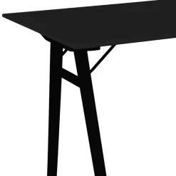 Wohnen Tische<Skandi Schreibtisch in Schwarz - Vallino