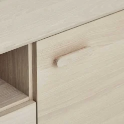 Wohnen Tv & Hifi-Möbel|Lowboards<Skandi Sideboard in Eiche Weiß - Lametla