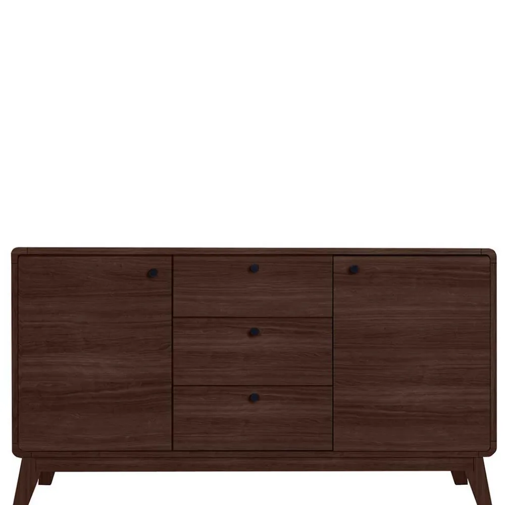 Wohnen Sideboards<Skandi Sideboard in Walnuss Optik - Pastilla