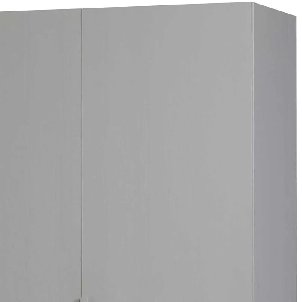 Wohnen Kleiderschränke|Schränke<Skandi 3-türiger Schlafzimmerschrank in Grau - Rochella