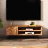 Wohnen Lowboards<Skandi TV Unterschrank mit zwei Fächern - Kerfa