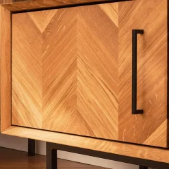 Wohnen Lowboards<Skandi TV Unterschrank mit zwei Fächern - Kerfa