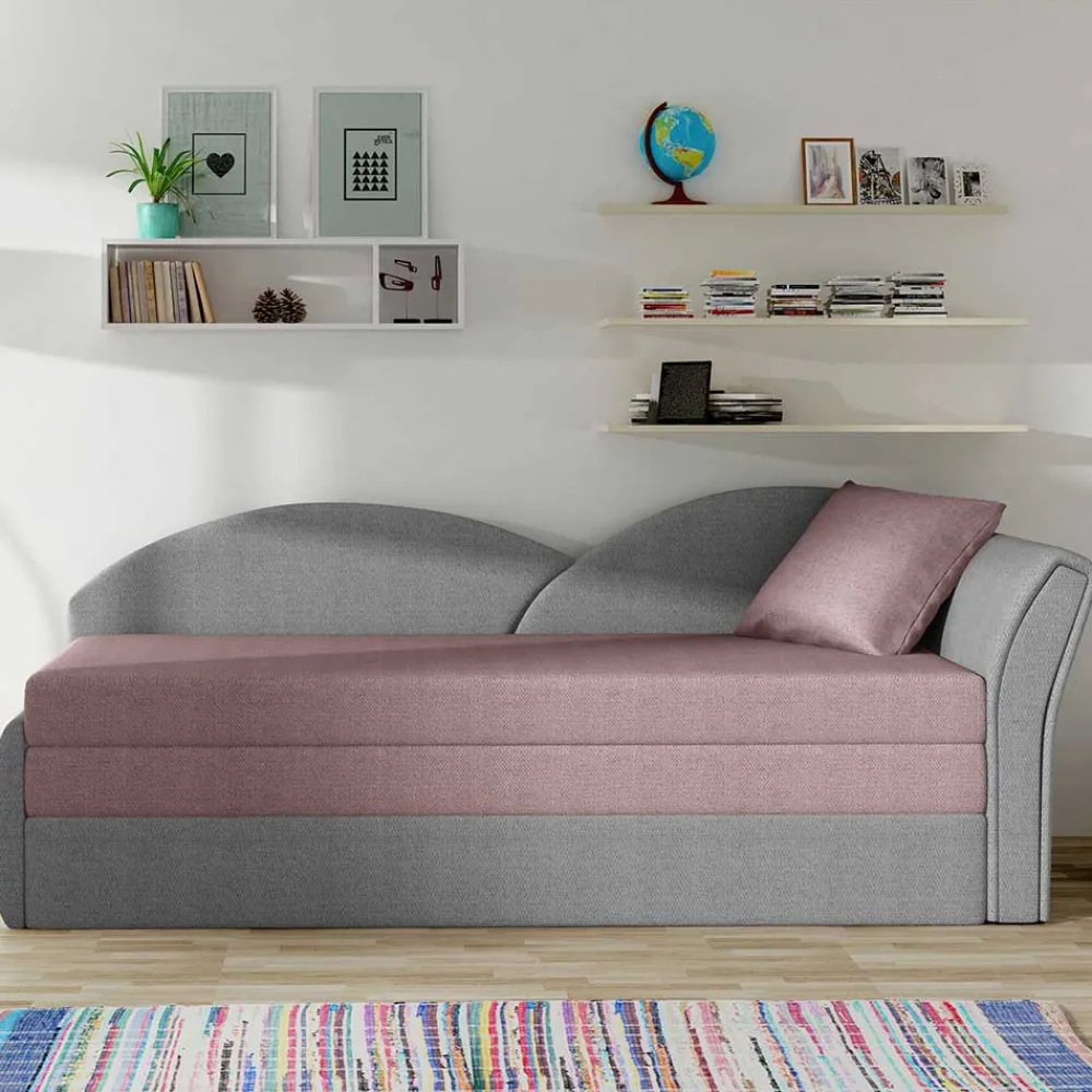 Wohnen Sofas<Sofabett mit Klappmechanik und Bettkasten - Yemons