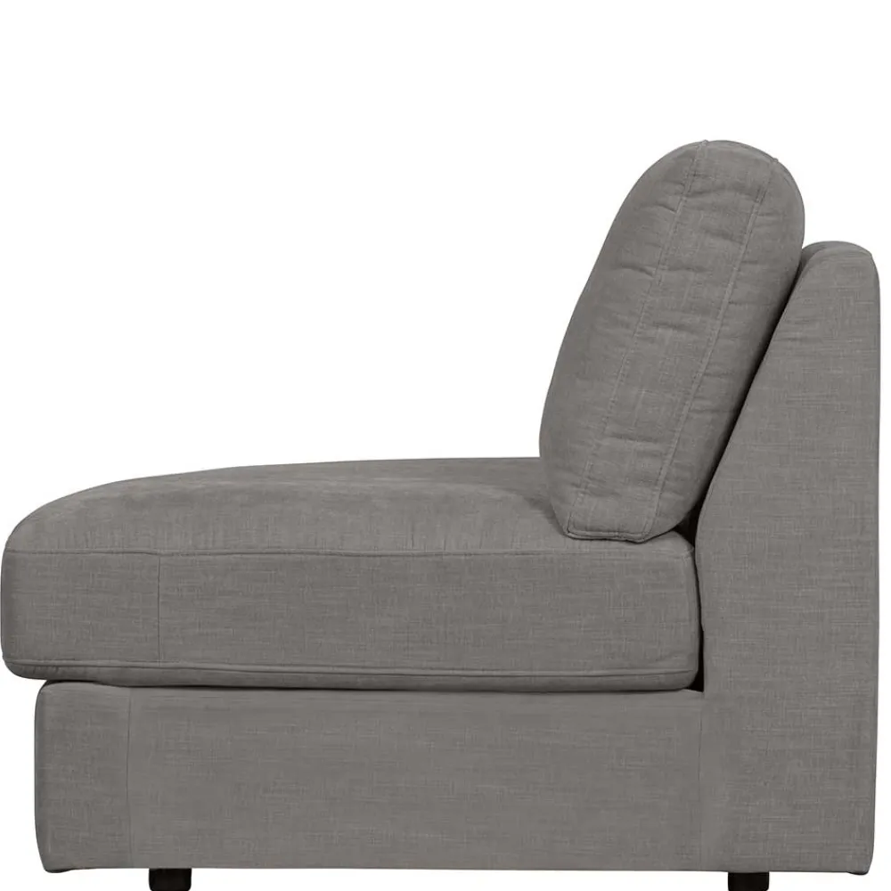 Wohnen Sofas<Sofamodul mit Rundung links in Grau - Gregg