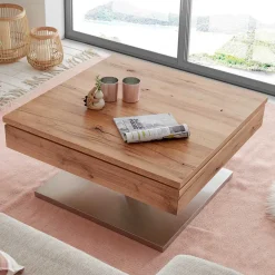 Wohnen Tische<Sofatisch auf Säulengestell - Esniwida