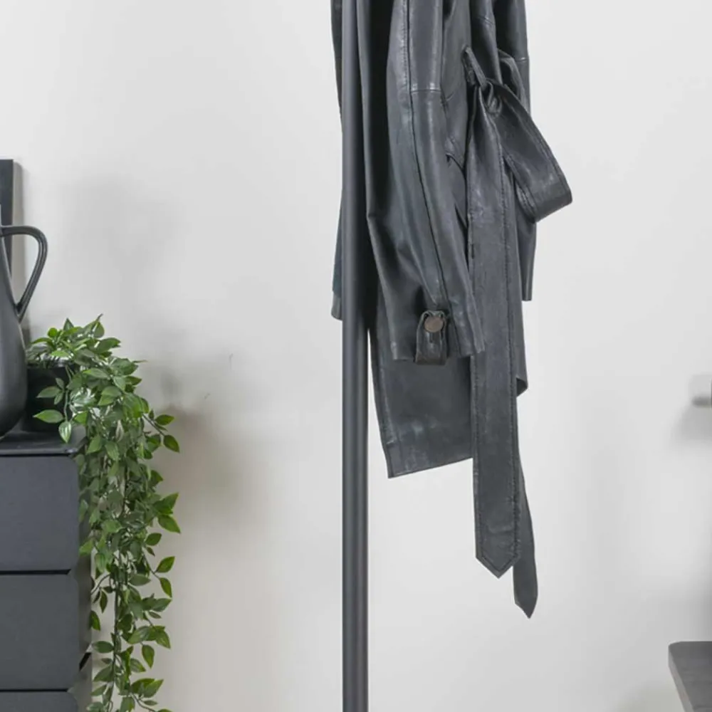 Wohnen Garderoben<Standgarderobe Garderobenständer aus Stahl - Paola