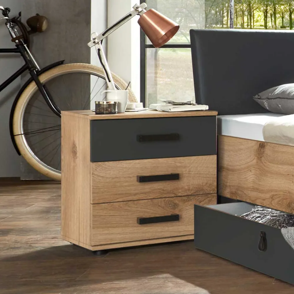 Wohnen Betten<Stauraum Bett mit 180x200 cm Liegefläche - Enegal