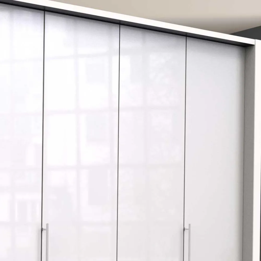 Wohnen Kleiderschränke<Stauraum Schlafzimmerschrank in Weiß - Dolienca