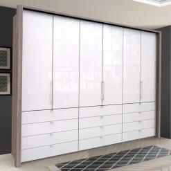 Wohnen Kleiderschränke|Schränke<Stauraumwunder Kleiderschrank mit 3 Falttüren - Empresian