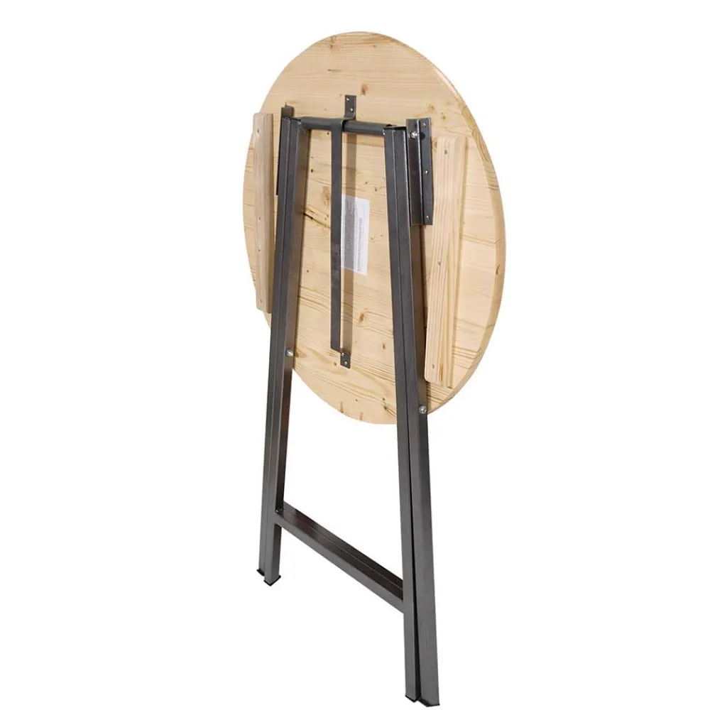 Wohnen Tische<Stehtisch Jateine aus Kiefer Massivholz