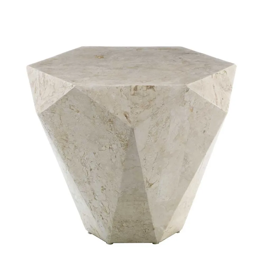 Wohnen Tische<Stein Wohnzimmertisch Jevellon in Creme