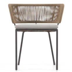 Wohnen Stühle<Stühle aus Kordelgeflecht Beige - Wanisha (4er Set)