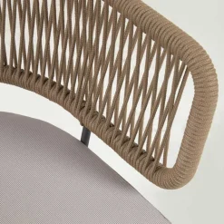Wohnen Stühle<Stühle aus Kordelgeflecht Beige - Wanisha (4er Set)