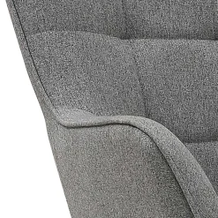 Wohnen Sessel<Stoff Schaukelstuhl im Skandi Design - Monique
