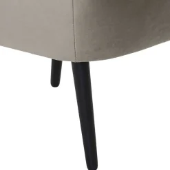 Wohnen Sessel<Stoff Sessel ohne Armlehnen in Beigegrau - Filax