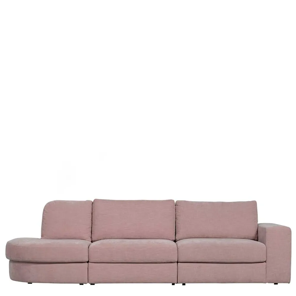 Wohnen Sofas<Stoffsofa mit Armlehne rechts in Rosa - Jilatov