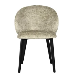 Wohnen Stühle<Struktursamt Polsterstühle in Beige - Hakamo (2er Set)