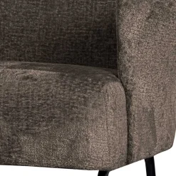 Wohnen Sessel<Strukturstoff Sessel in Graubraun - Lorenaru