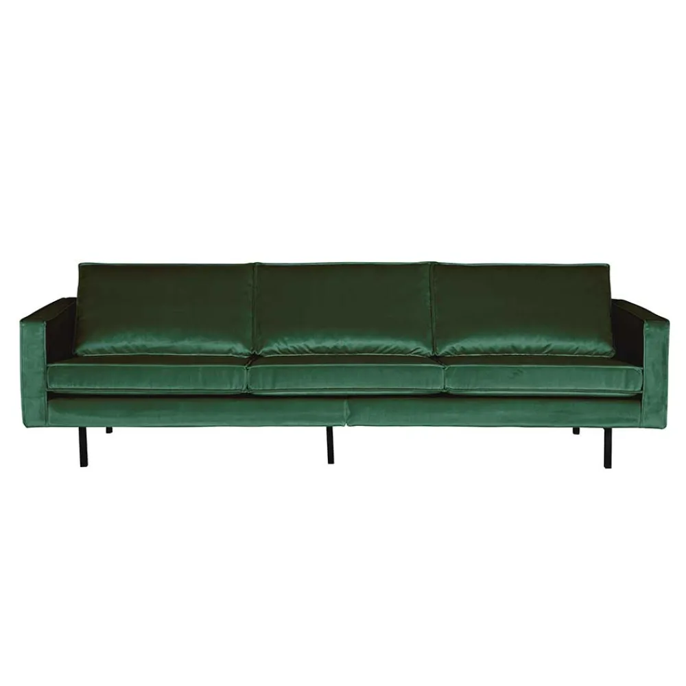 Wohnen Sofas<Stylische Samtcouch in Grün - Distroit