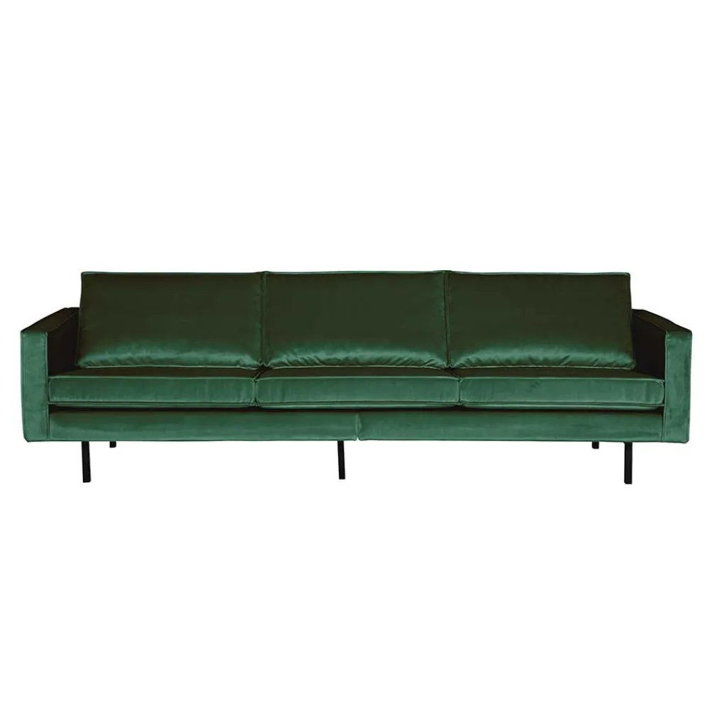 Wohnen Sofas<Stylische Samtcouch in Grün - Distroit