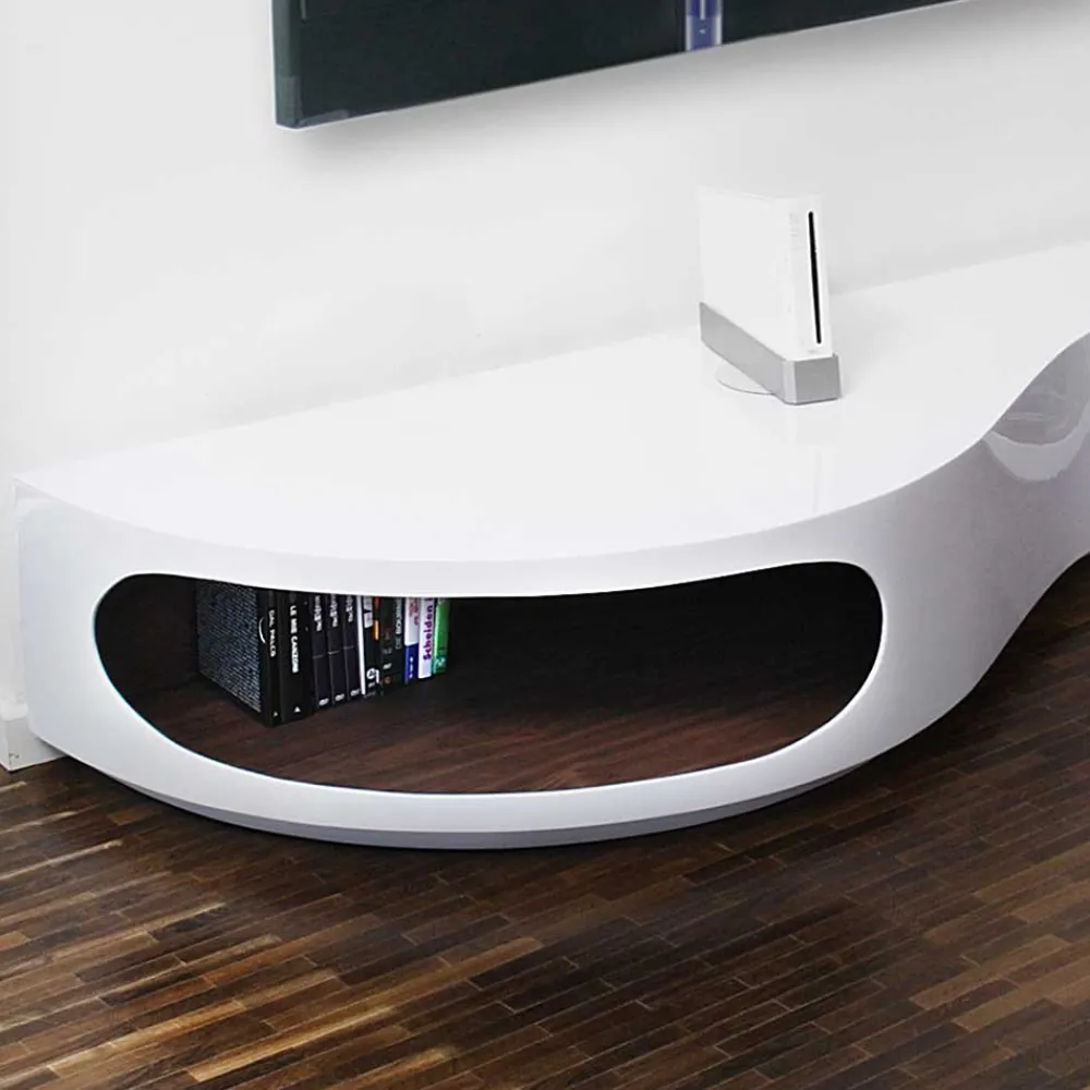 Wohnen Tv & Hifi-Möbel|Lowboards<Stylisches Design Lowboard in Hochglanz - Vulin