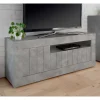 Wohnen Tv & Hifi-Möbel|Lowboards<Stylisches TV Element in Dekor Beton - Emalika