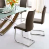 Wohnen Sessel<Swingstuhl Albin in Braun (2er Set)