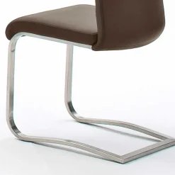 Wohnen Sessel<Swingstuhl Albin in Braun (2er Set)