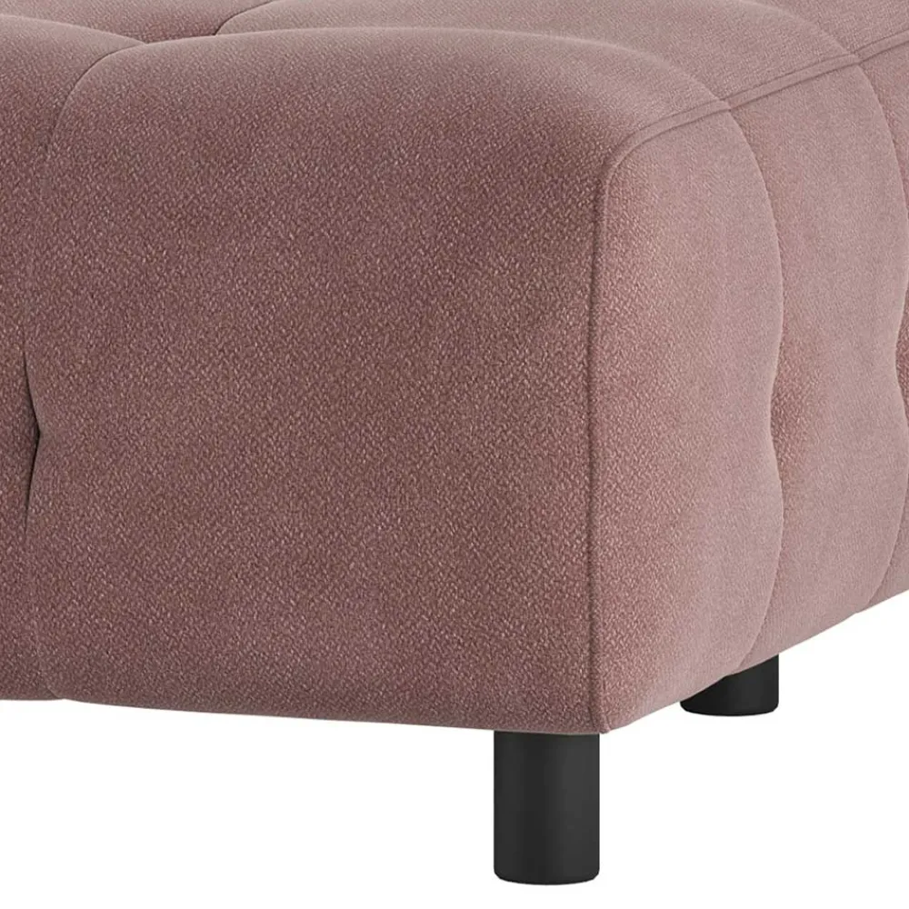 Wohnen Sofas<Systemcouch Ecke links in Mauve Stoff - Charin