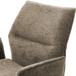 Wohnen Hocker<Taschenfederkern-Barstühle mit Armlehnen - Swanda (2er Set)