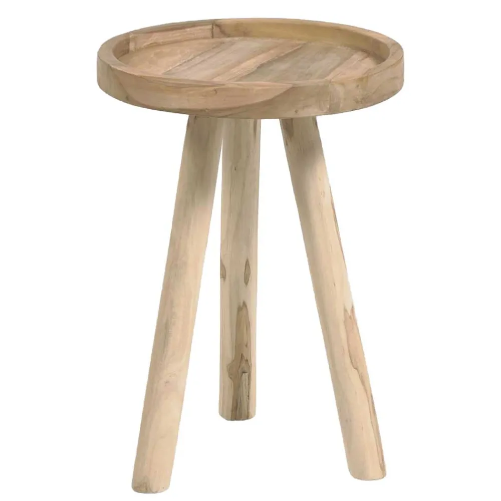 Wohnen Tische<Teak Couchtisch mit Drei-Bein-Gestell - Marcel