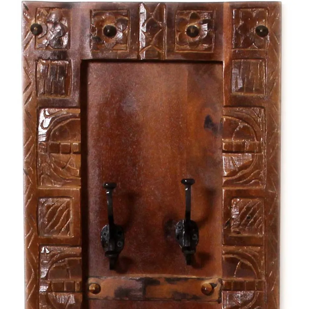 Wohnen Garderoben<Teakholz Garderobe im Kolonialstil - Solapura