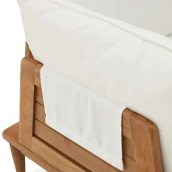 Wohnen Sitzgruppe<Teakholz Lounge modular & 2 Couchtische - Palm (sechsteilig)