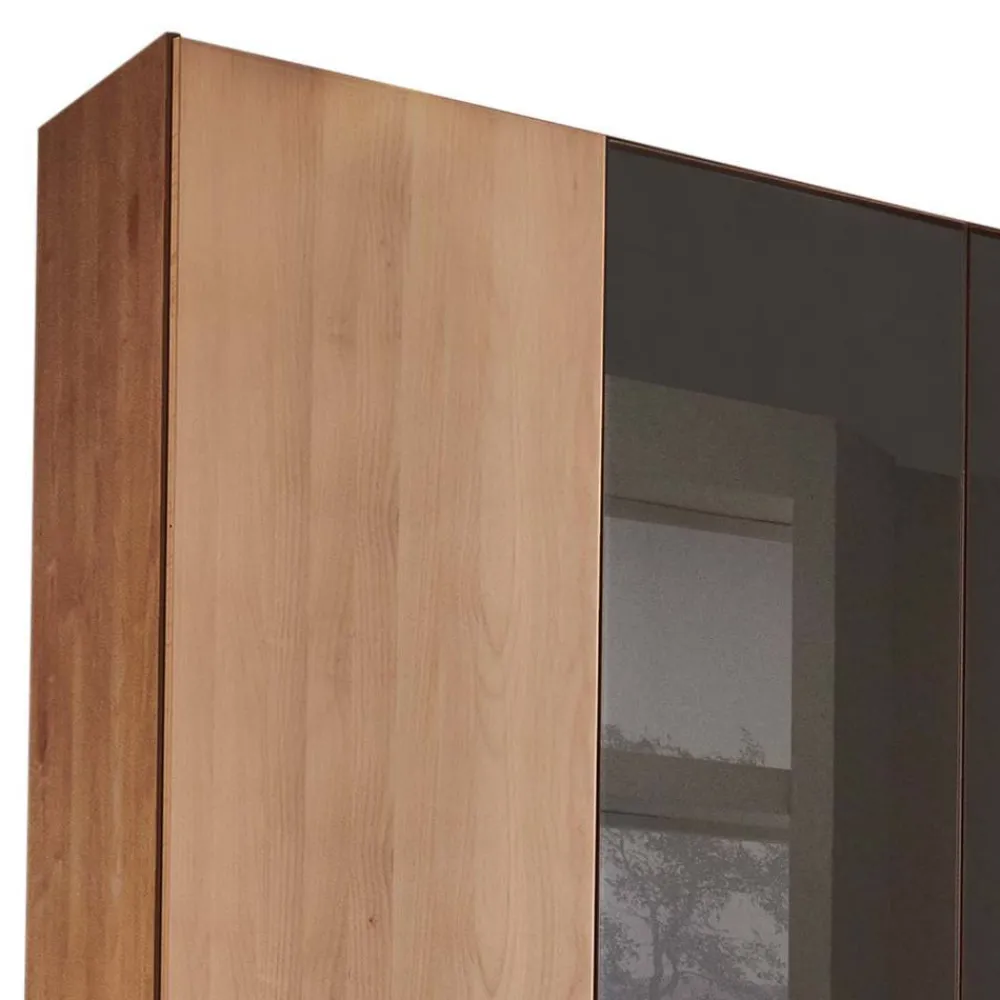 Wohnen Kleiderschränke|Schränke<Teilmassiver Schrank mit sieben Türen - Hung