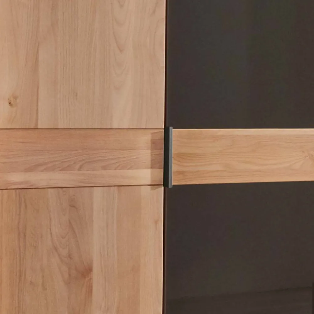 Wohnen Kleiderschränke|Schränke<Teilmassiver Schrank mit sieben Türen - Hung