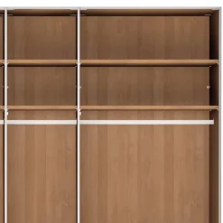 Wohnen Kleiderschränke|Schränke<Teilmassiver Schrank mit sieben Türen - Hung