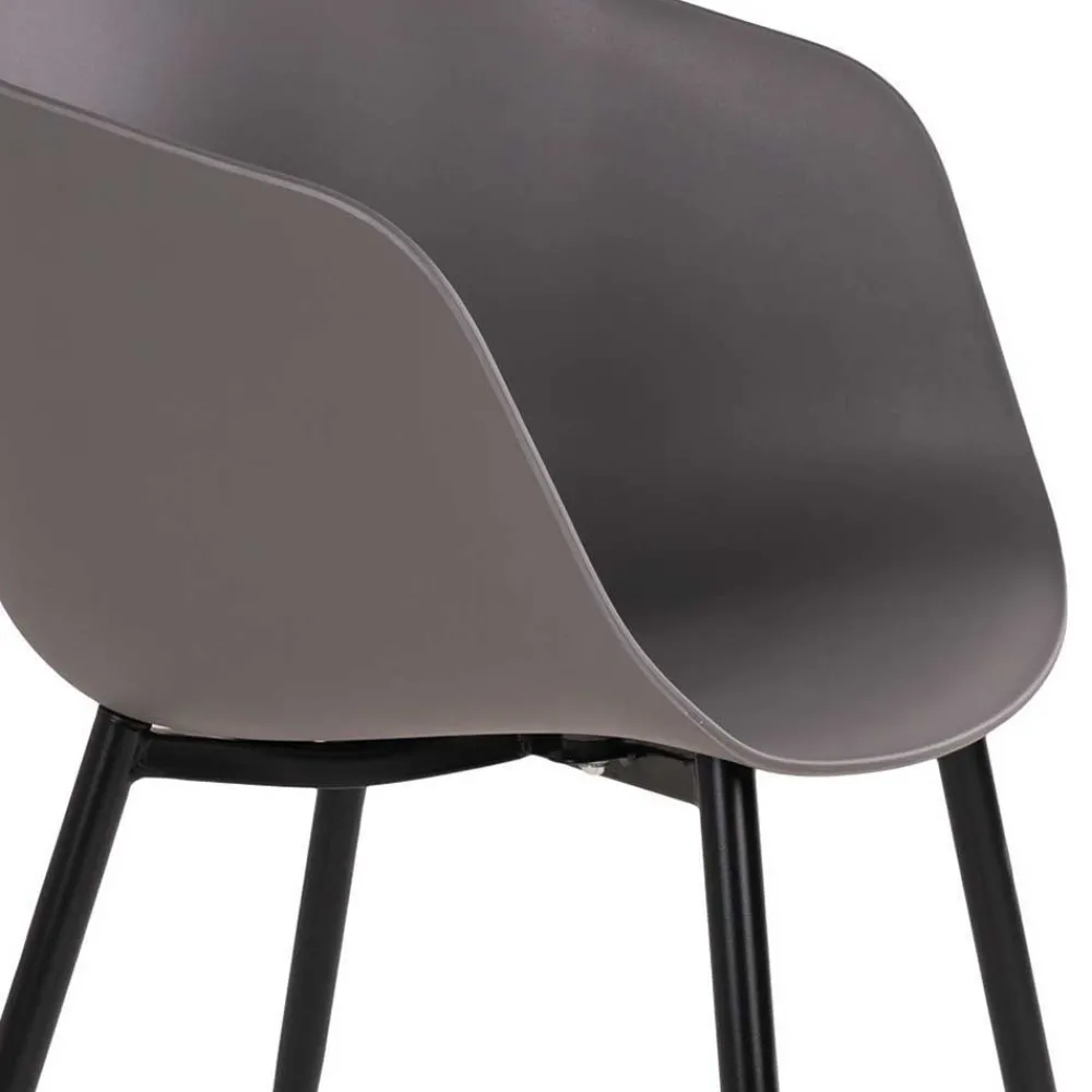 Wohnen Sitzgruppe|Tische<Tisch & Schalenstühle Set - Vigadru (fünfteilig)
