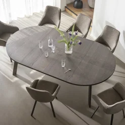 Wohnen Tische<Tisch in Dunkelbraun Eiche - Clause