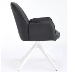 Wohnen Stühle<Tischsessel in Anthrazit - Minea (2er Set)