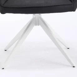 Wohnen Stühle<Tischsessel in Anthrazit - Minea (2er Set)